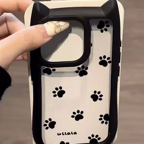 🐼🖤 Хулсны баавгайн мөртэй хөөрхөн iPhone кейс 🐾�