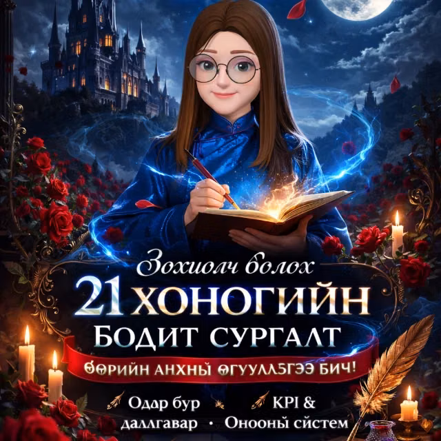 Зохиол бичих сургалт